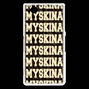 Coque Sony Xperia Z3 Compact Myskina Léopard