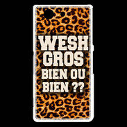 Coque Sony Xperia Z3 Compact Wesh Gros Léopard