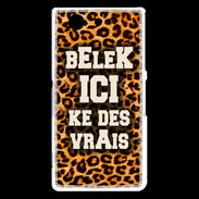 Coque Sony Xperia Z3 Compact Belek Ici Léopard