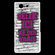 Coque Sony Xperia Z3 Compact Belek Ici Violet