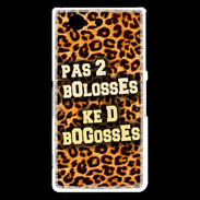 Coque Sony Xperia Z3 Compact Pas 2 bolosses Léopard