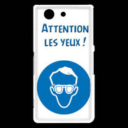 Coque Sony Xperia Z3 Compact Attention les yeux PR