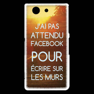 Coque Sony Xperia Z3 Compact J'ai pas attendu FB ZG