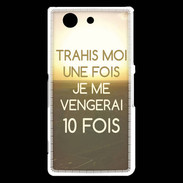 Coque Sony Xperia Z3 Compact Trahis moi ZG