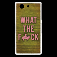 Coque Sony Xperia Z3 Compact What the fuck ZG