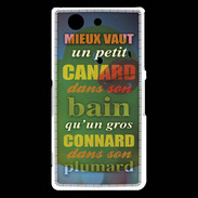 Coque Sony Xperia Z3 Compact Canard Bain ZG