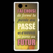 Coque Sony Xperia Z3 Compact Passé et futur ZG