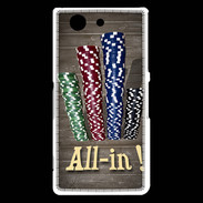 Coque Sony Xperia Z3 Compact Poker all in