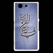 Coque Sony Xperia Z3 Compact Islam D Bleu