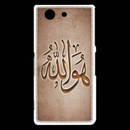Coque Sony Xperia Z3 Compact Islam L Cuivre
