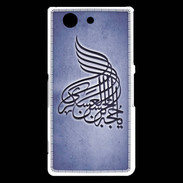 Coque Sony Xperia Z3 Compact Islam A Bleu