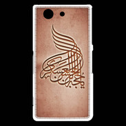 Coque Sony Xperia Z3 Compact Islam A Rouge