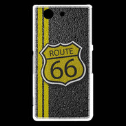 Coque Sony Xperia Z3 Compact route 66 goudron