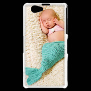 Coque Sony Xperia Z1 Compact Bébé Sirène
