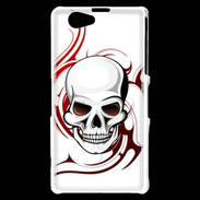 Coque Sony Xperia Z1 Compact Tête de mort 5