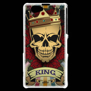 Coque Sony Xperia Z1 Compact Roi tête de mort