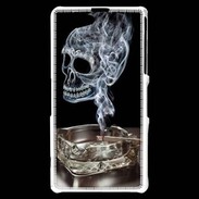 Coque Sony Xperia Z1 Compact Tête de mort cendrier