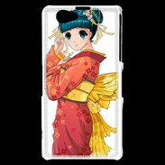 Coque Sony Xperia Z1 Compact Manga féminin