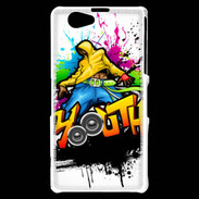 Coque Sony Xperia Z1 Compact Dancing Graffiti