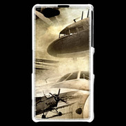 Coque Sony Xperia Z1 Compact Aviation rétro