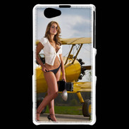 Coque Sony Xperia Z1 Compact Avion sexy