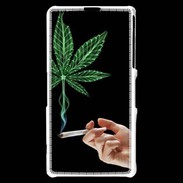 Coque Sony Xperia Z1 Compact Fumeur de cannabis