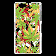 Coque Sony Xperia Z1 Compact Cannabis 3 couleurs