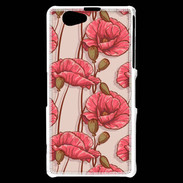 Coque Sony Xperia Z1 Compact Fleurs vintage 2