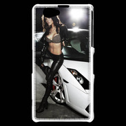 Coque Sony Xperia Z1 Compact Voiture et charme