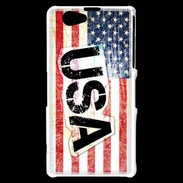 Coque Sony Xperia Z1 Compact Drapeau USA 8