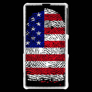 Coque Sony Xperia Z1 Compact Empreintes digitales USA