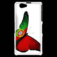 Coque Sony Xperia Z1 Compact Papillon Portugal
