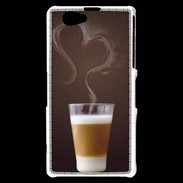 Coque Sony Xperia Z1 Compact Amour du Café