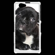 Coque Sony Xperia Z1 Compact Bulldog français 2