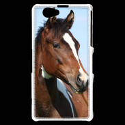 Coque Sony Xperia Z1 Compact Cheval 3