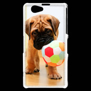 Coque Sony Xperia Z1 Compact Bull mastiff chiot