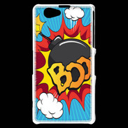Coque Sony Xperia Z1 Compact Comics Boom