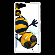 Coque Sony Xperia Z1 Compact Abeille cool