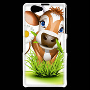 Coque Sony Xperia Z1 Compact Humour vache 5
