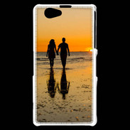 Coque Sony Xperia Z1 Compact Balade romantique sur la plage 5