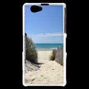 Coque Sony Xperia Z1 Compact Accès à la plage