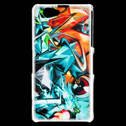 Coque Sony Xperia Z1 Compact Graffiti abstrait