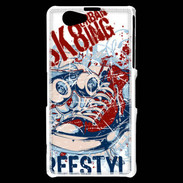 Coque Sony Xperia Z1 Compact Urban Skate Graffiti