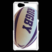 Coque Sony Xperia Z1 Compact Ballon de rugby 5