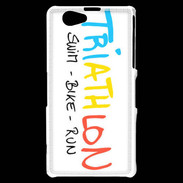 Coque Sony Xperia Z1 Compact Triathlon passion