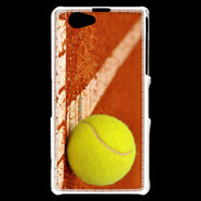 Coque Sony Xperia Z1 Compact Cour de tennis
