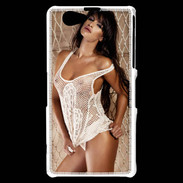Coque Sony Xperia Z1 Compact Belle brune 2