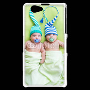 Coque Sony Xperia Z1 Compact Duo de jumeaux 1