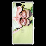 Coque Sony Xperia Z1 Compact Duo de jumeaux 2