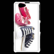 Coque Sony Xperia Z1 Compact Chaussures bébé 2